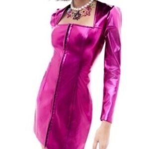 BETSEY JOHNSON Stacy Mini Dress Pink size large